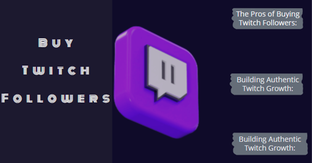 Buy Twitch Followers