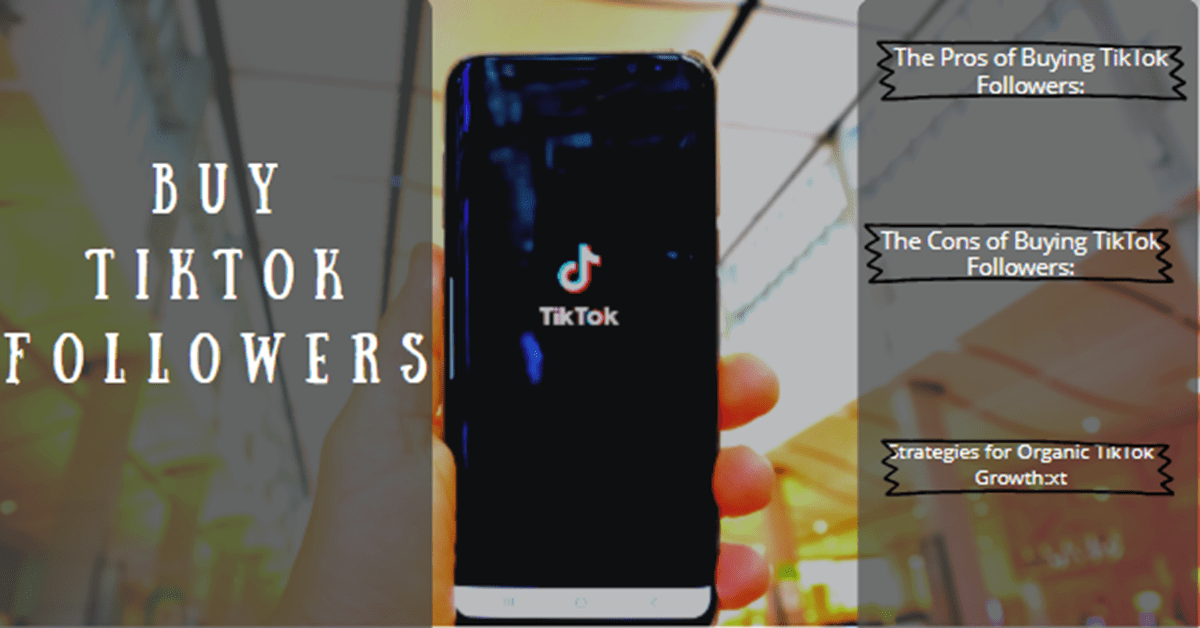 Buy TikTok Followers